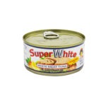Superwhite tuna Sunflower oil 185g
